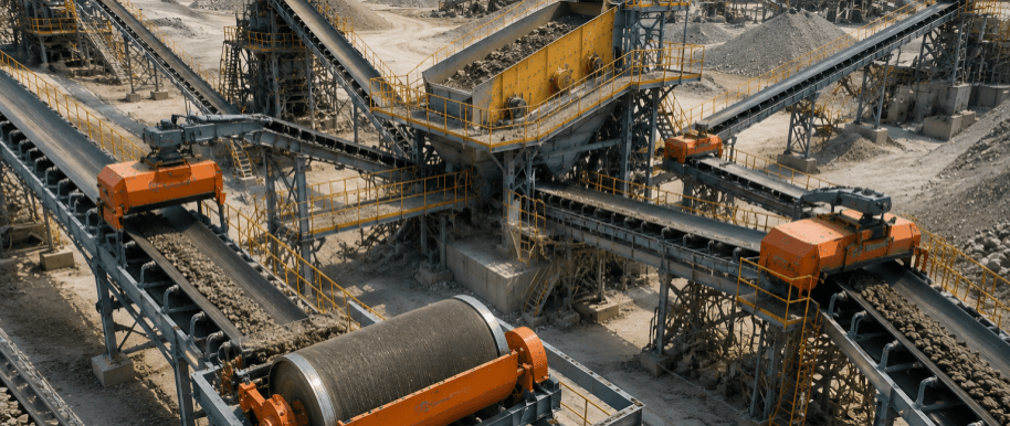 Cement & Aggregates Magnetic separation application in an industrial plant