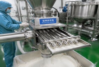Coffee Beans and Tea magnetic separation application
