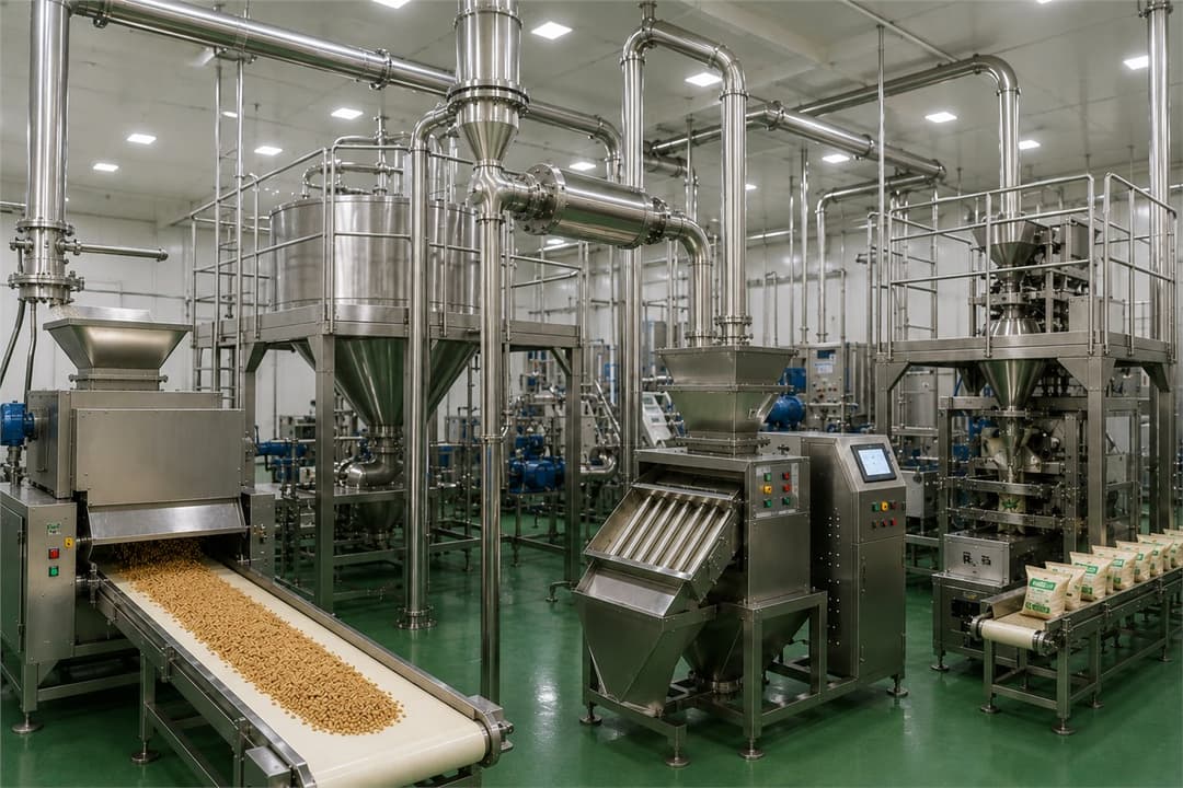Rice, Wheat and Corn magnetic separation application
