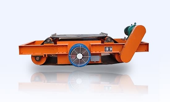 RCDC type air-cooled self dumping electromagnetic iron remover Supplier