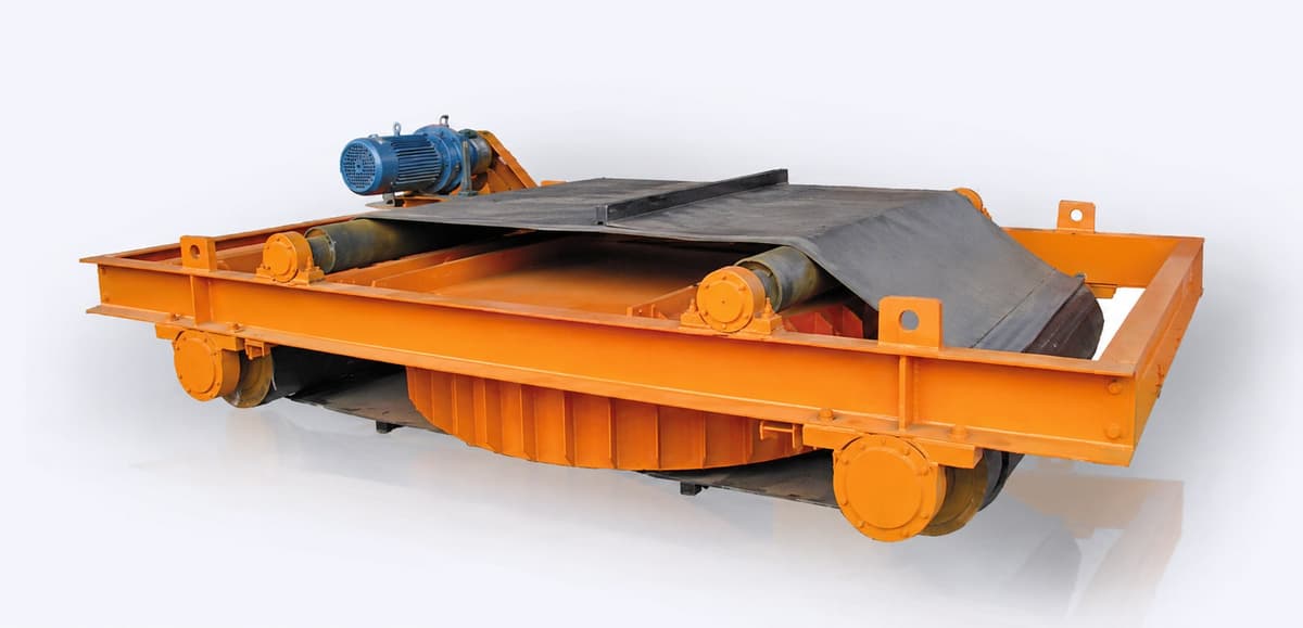 RCDD type self cooling self dumping electromagnetic iron remover Supplier