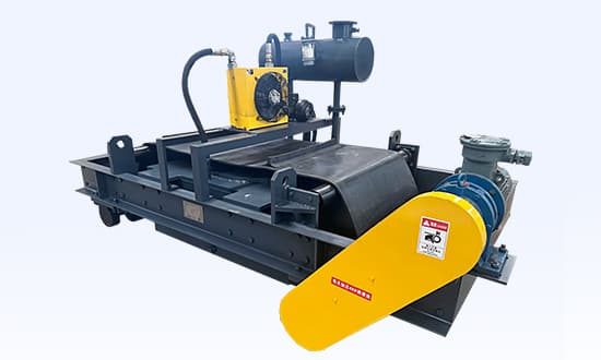 RCDFJ type forced oil circulation self dumping electromagnetic iron remover Supplier