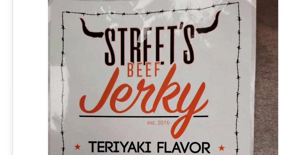 Beef jerky recalled because of undeclared wheat - source image from Food Safety News